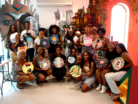 Black Canadian Women in Music x The Gift Shop: Vinyl Painting at Sunset