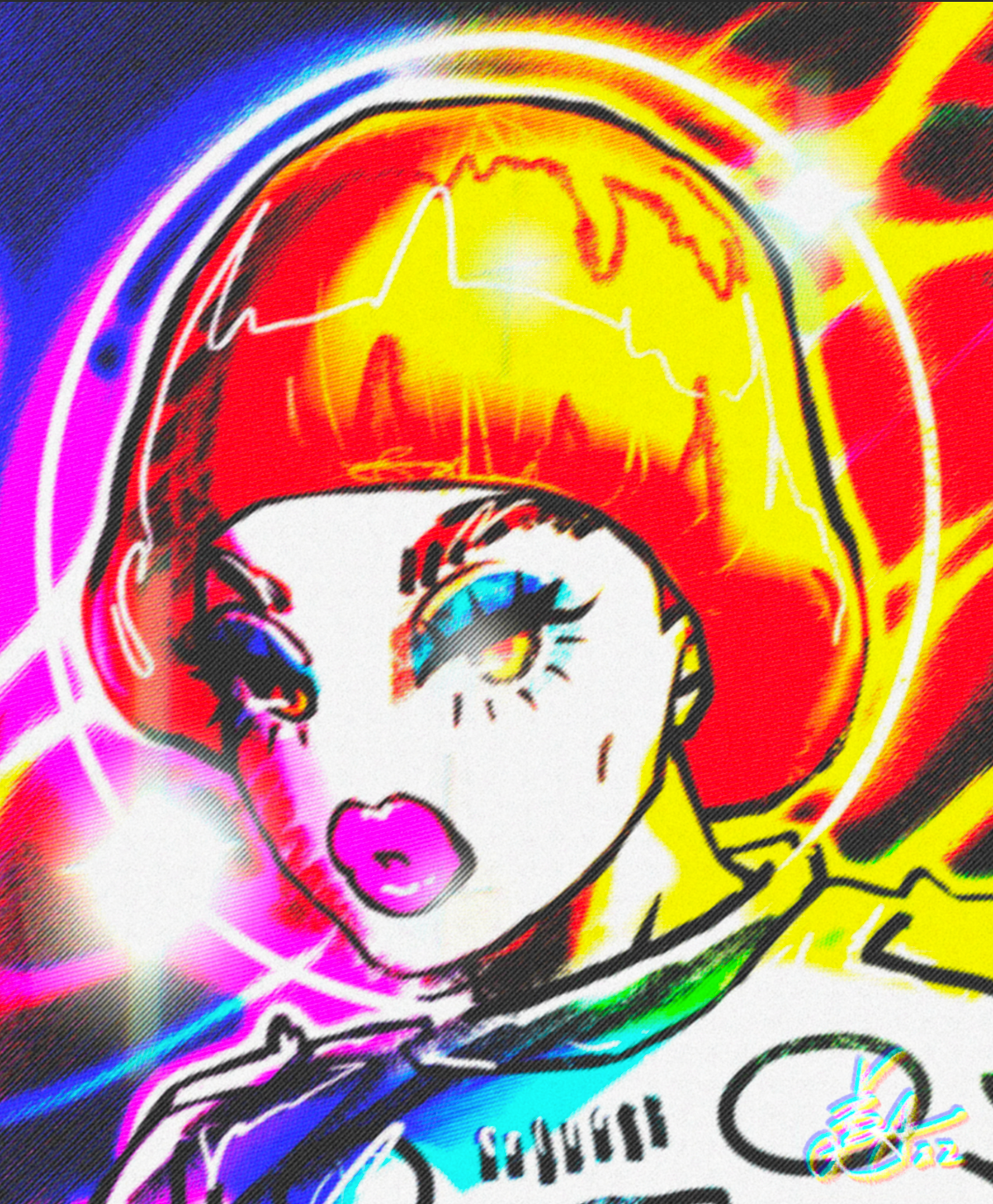 Cosmic Disco Girl, 2022