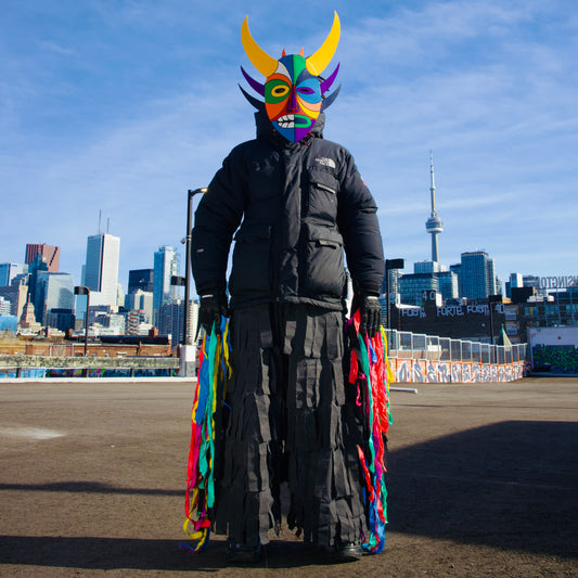 Traditional Masquerade in Downtown Toronto, 2024